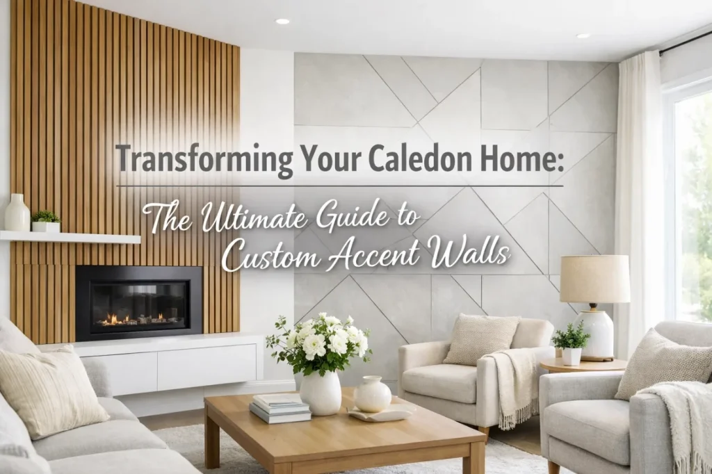 Transforming Your Caledon Home  The Ultimate Guide to Custom Accent Walls
