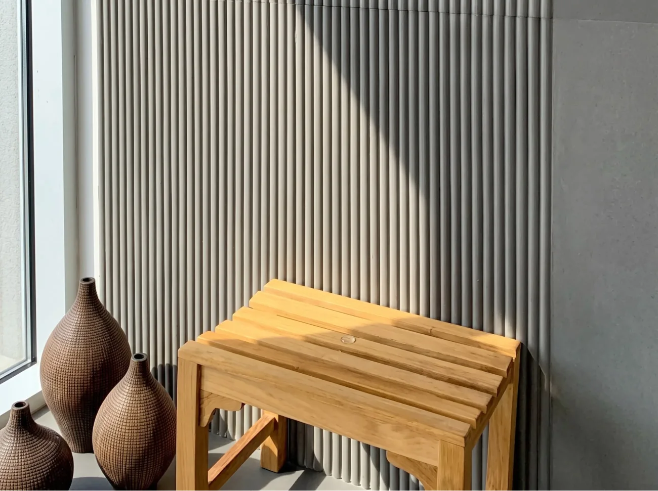 Fluted Panel Walls