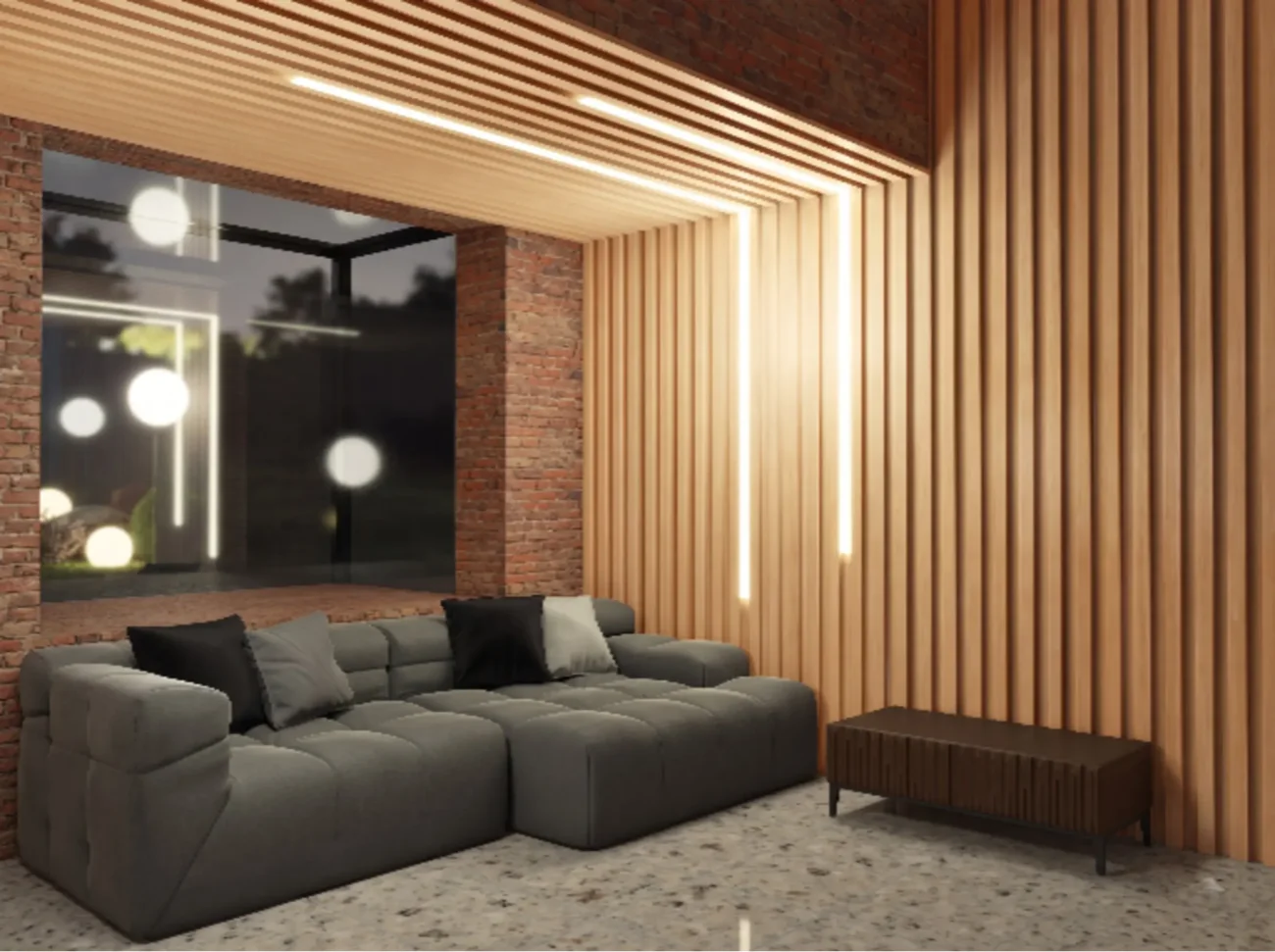 Wood Slat Walls